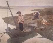 Pierre Puvis de Chavannes The Poor Fisherman (mk09) oil on canvas